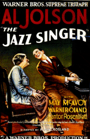 Affiche du film le chanteur de jazz