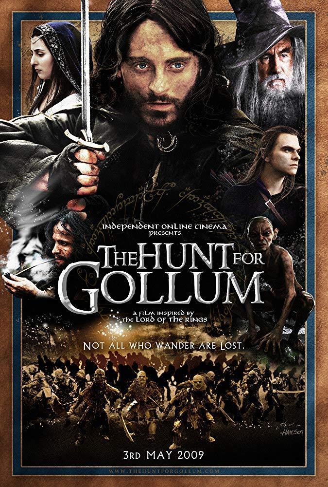 L'affiche "The Hunt For Gollum" montre Aragorn, Arwen et Gandalf.