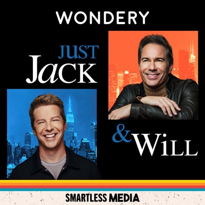 L'affiche du podcast montre les deux acteurs côte à côte.