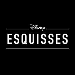 Le titre "Esquisses" est écrit en blanc sur un fond noir.